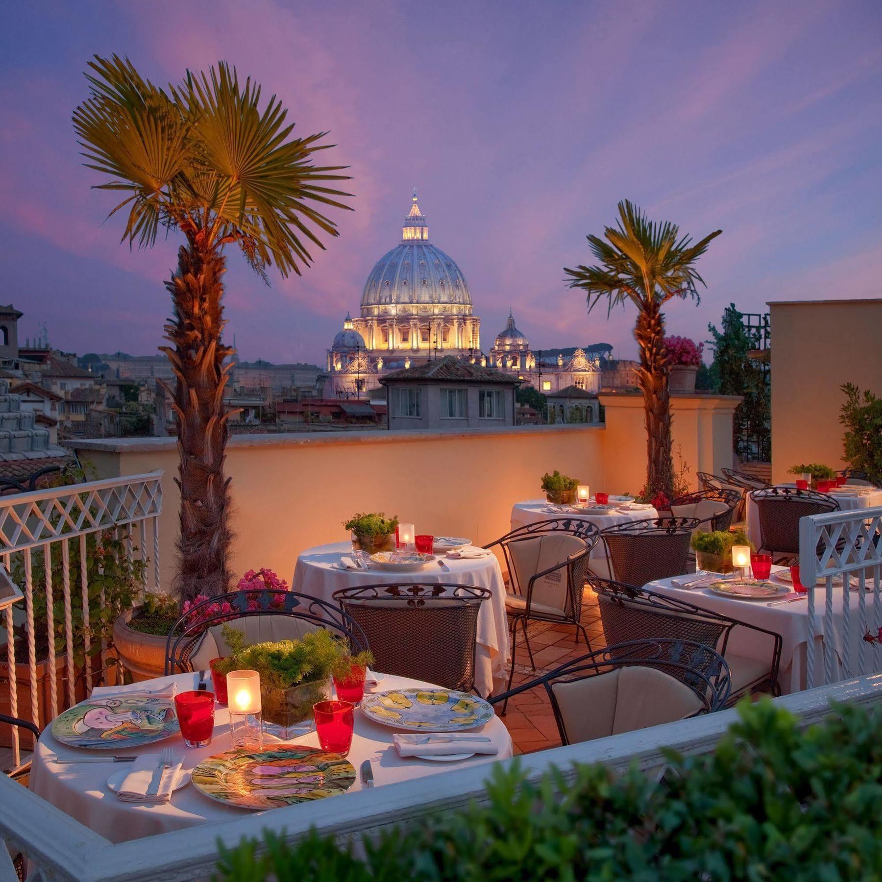 Bio Hotel Raphael - Relais&Châteaux Roma Exterior foto